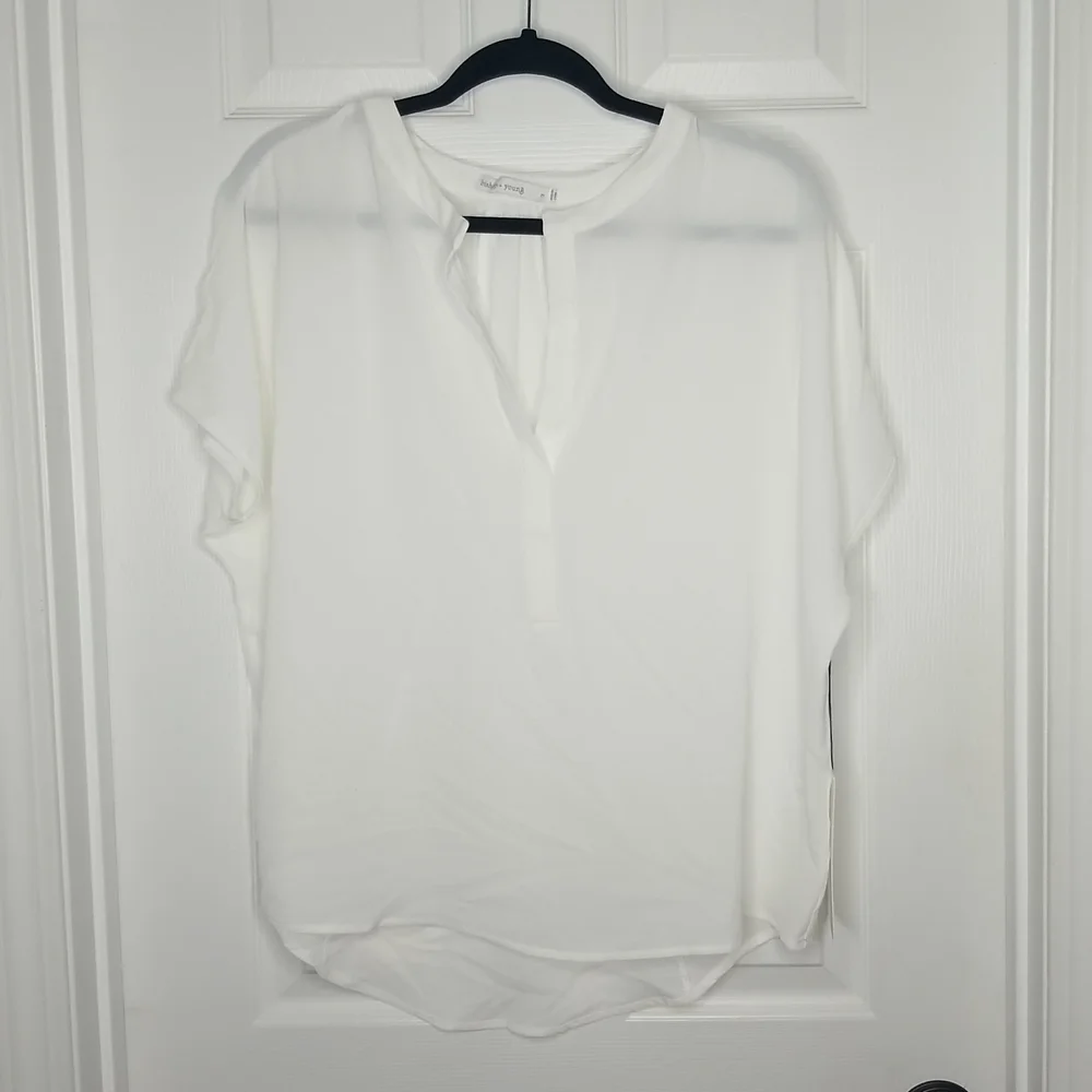 Bishop + Young white blouse size medium